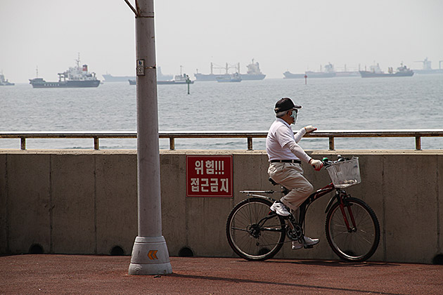 Biking in Korea