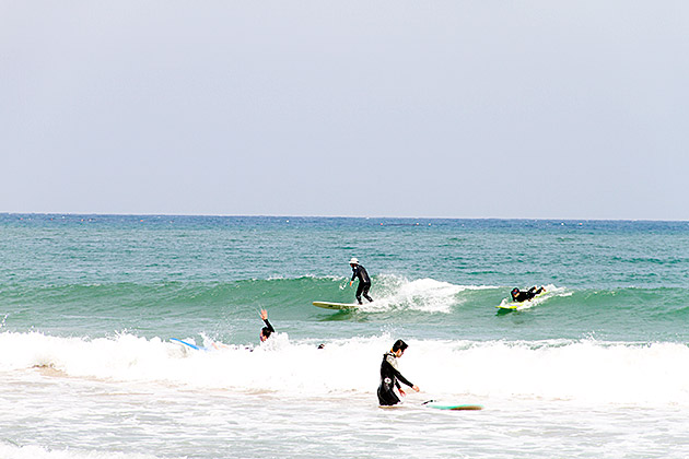 Surfing in Korea