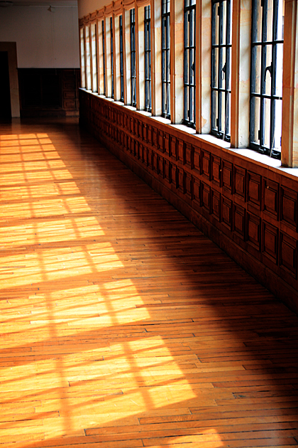 University Hallway