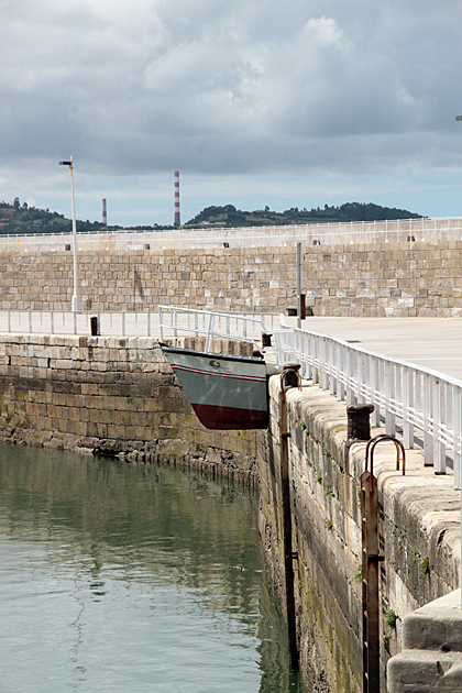 Boat in Wall Gijon