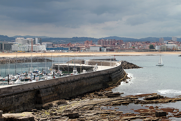 Sailing in Gijon
