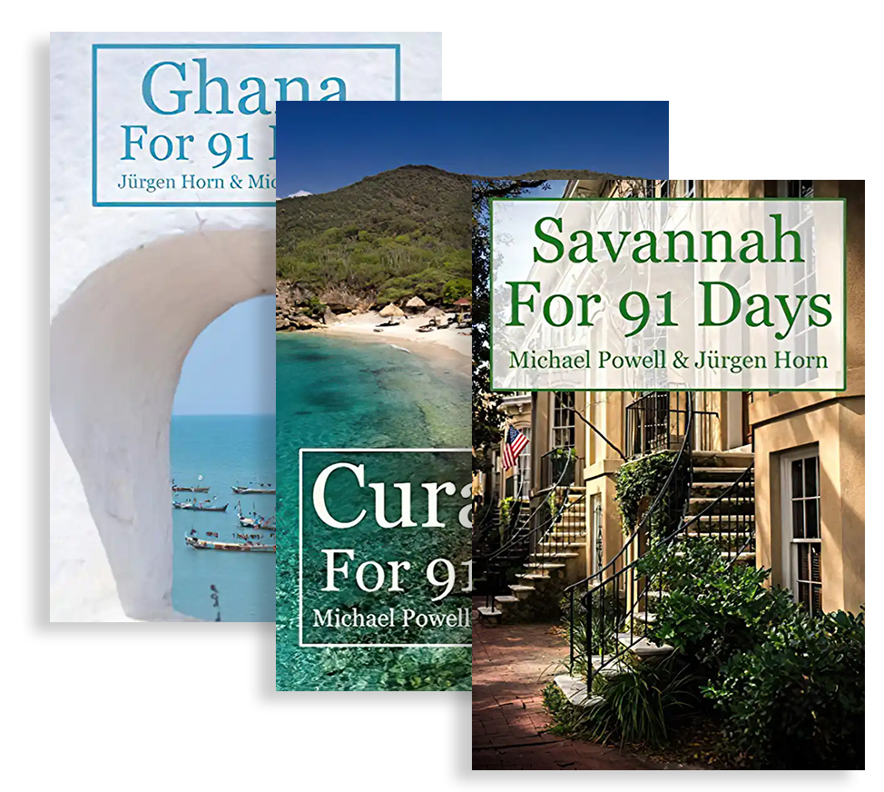 Savannah, Curacao and Ghana Travel eBooks
