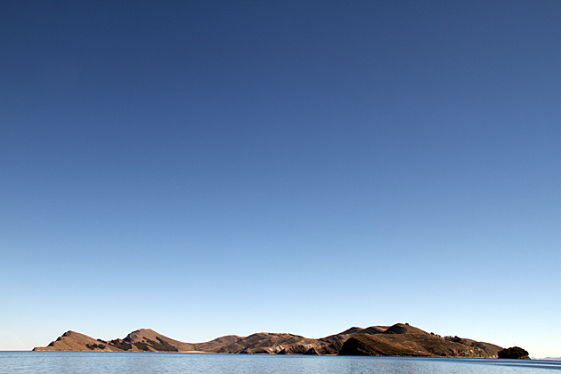 La Isla del Sol in Lake Titicaca
