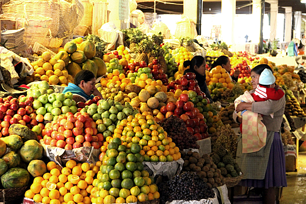 Mercado Central of Sucre, Bolivia