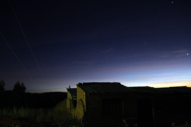 Sunrise in Bolivia