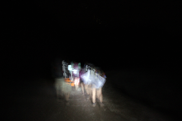 Night Andes trek in Bolivia