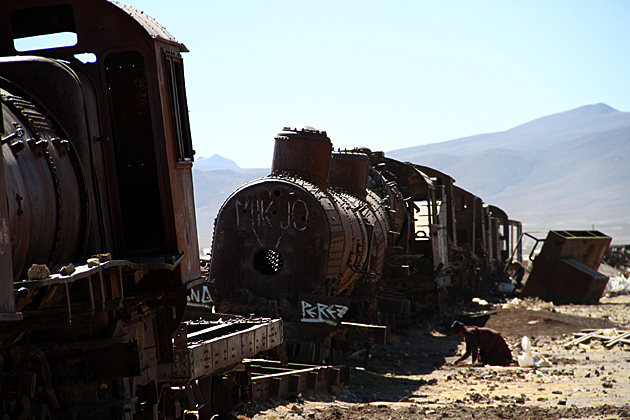 Train Cemetery of Uyuni