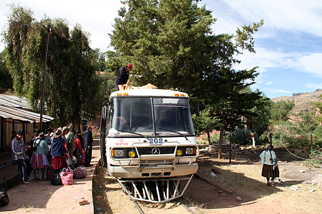 Train Bus from Sucre to Potosi