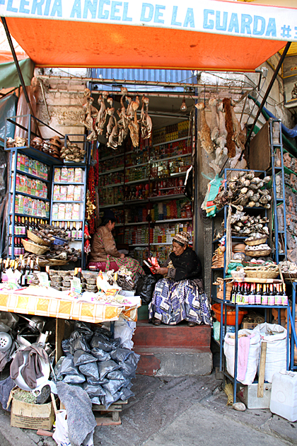 Witch and Fetish Market La Paz