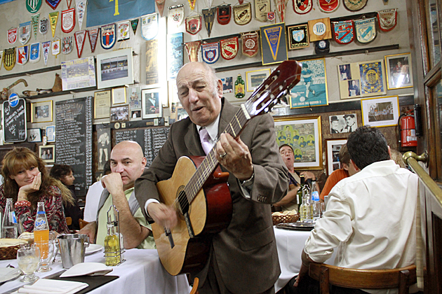 Bodegón El Obrero in La Boca in Buenos Aires