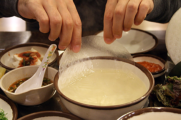 Duck Bulgogi in Rice Paper Busan
