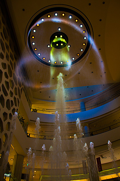 Cascading Fountain of Nampo's Lotte