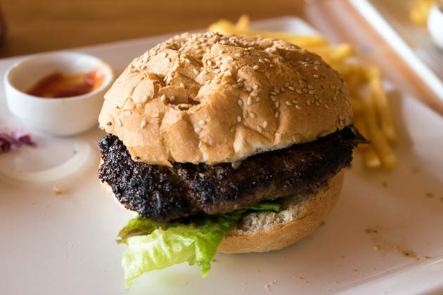 Ostrich Burger