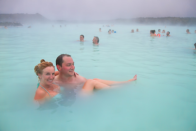 The Blue Lagoon in Iceland valentines day