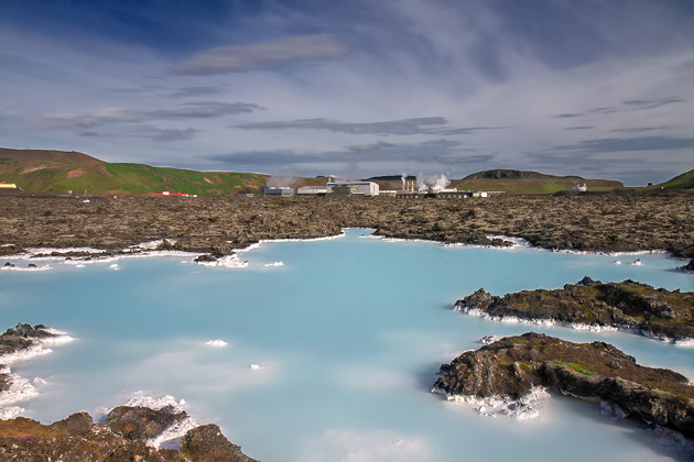 Blue Lagoon Lake in Iceland