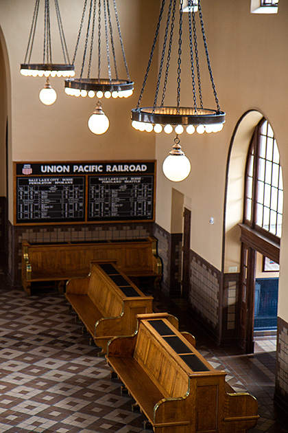 The Capitol Building and Boise Train Depot - Idaho For 91 Days