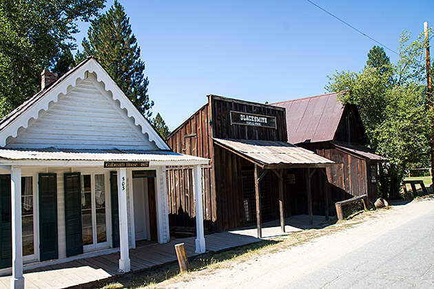 Idaho city old houses