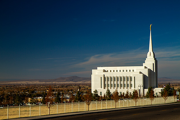 Mormon Temple Idaho