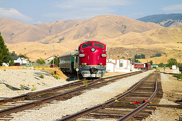 Thunder mountain lines in Idahao