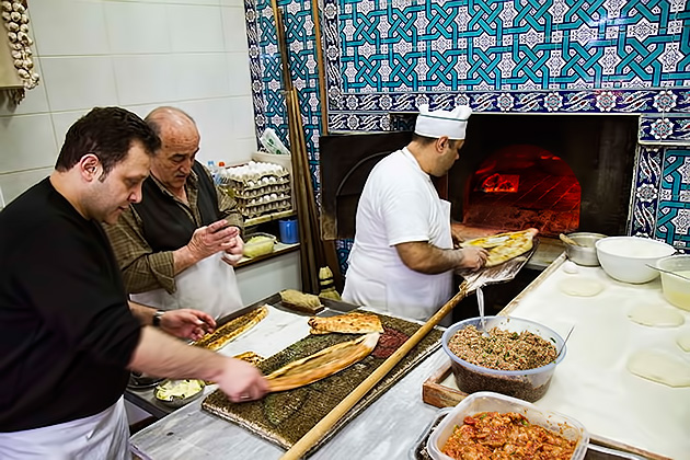 Pide restaurant in Istanbul
