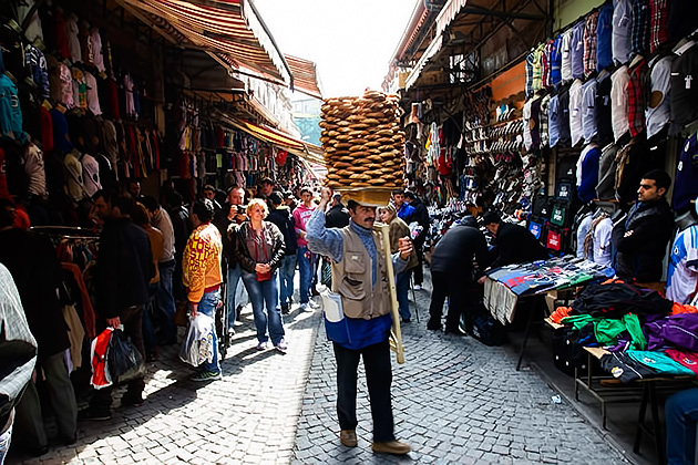 Istanbul Simit seller
