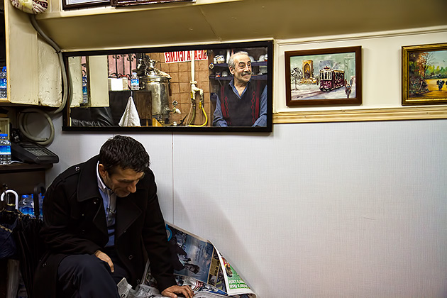 Tiny Turkish Coffee Shop in Istanbul