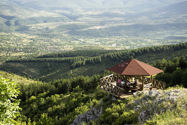 The Millennium Cross of Mount Vodno - Macedonia For 91 Days