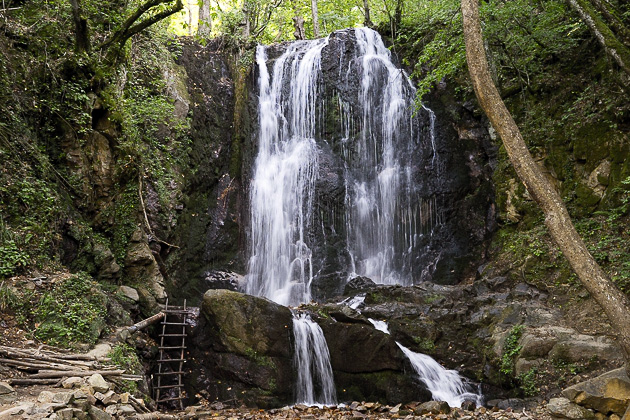 waterfall at Kolešino