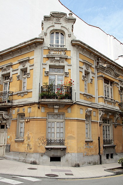 Traditional Buildings Oviedo, Asturias