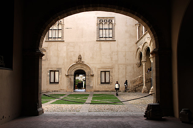 Abatellis Court Yard