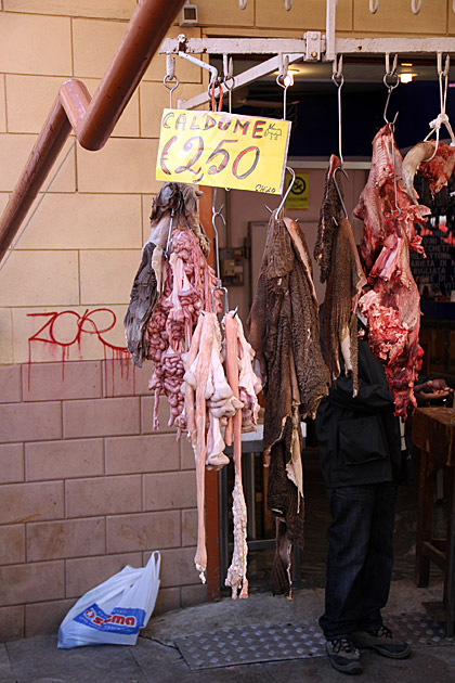 Butcher in Palermo