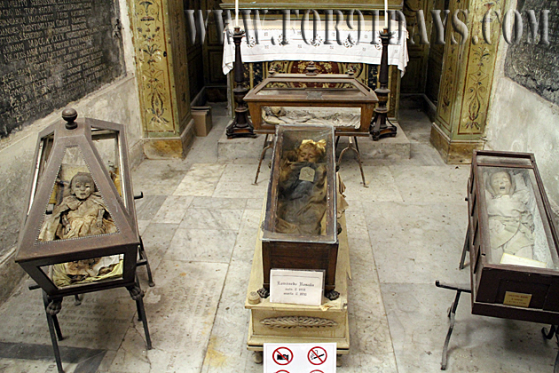 Dead Mummies Catacombs of the Capuchin Monks in Palermo