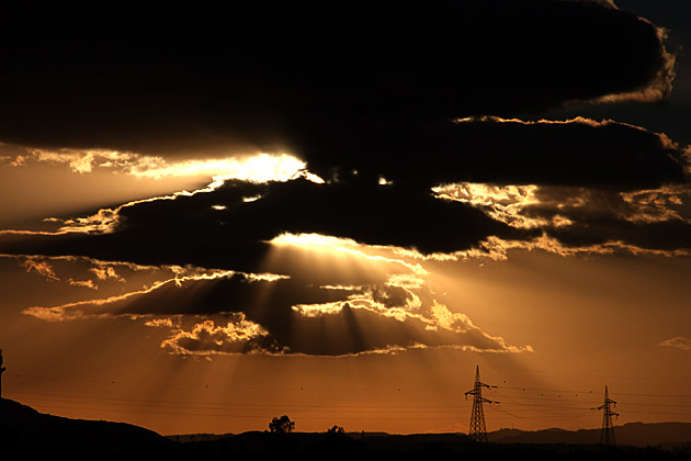 Mount Etna sunset