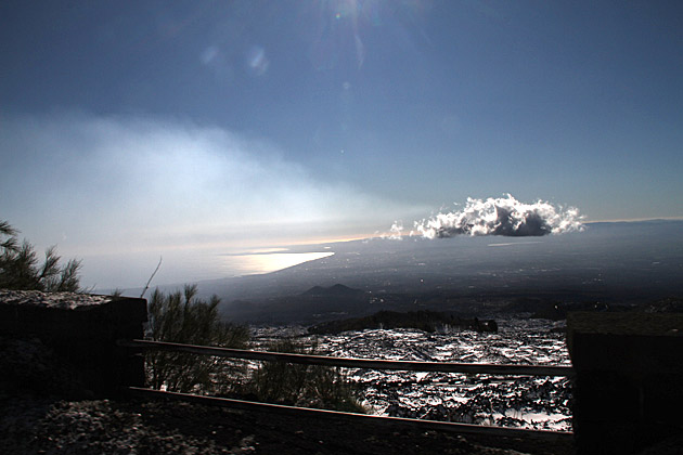 View from Mount Etna