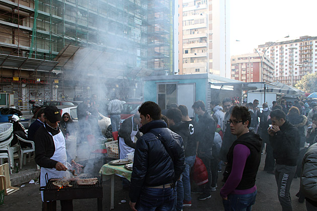 Tailgating in Italy