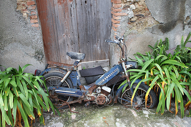 Old moped