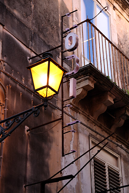 Old Store Sign Sicily