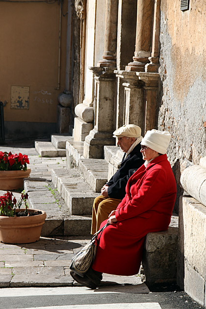 Taormina Old people