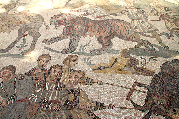 Villa Romana del Casale tiger