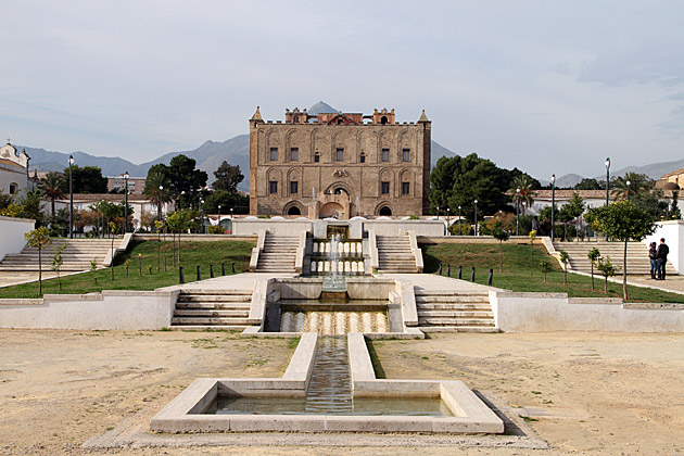 La Zisa Palace in Palermo, Sicily