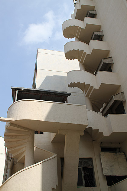 Interesting stairs in Sri Lanka