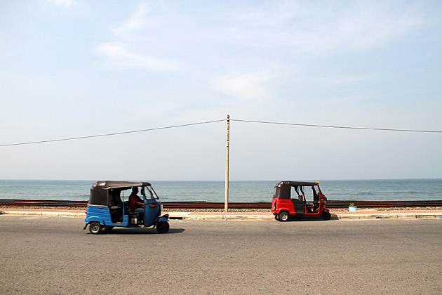 Tuk Tuk in Colombo, Sri Lanka