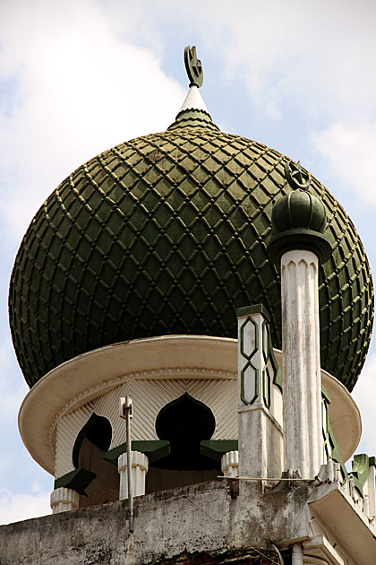 Mosque in Colombo's Fort District in Sri Lanka