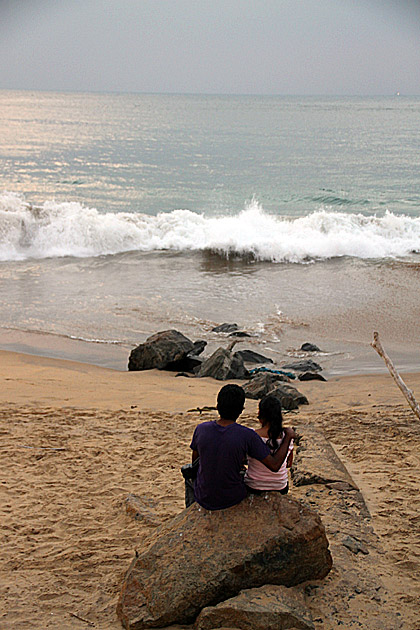 Love couple Galle Face Green