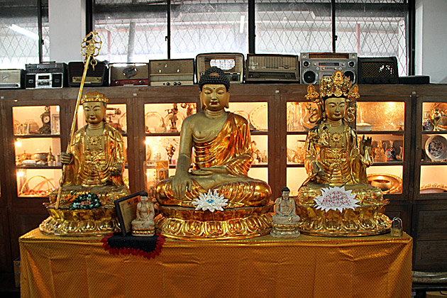 Buddhist boom box