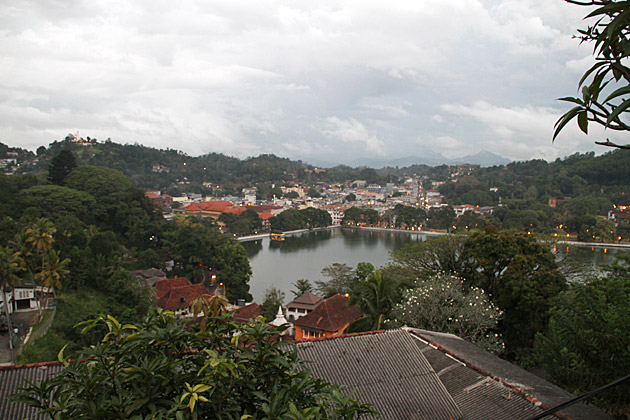 Overlooking Kandy in Sri Lanka