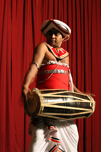 Kandyan Dance drummer