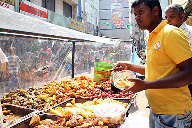 Colombo street food in Sri Lanka