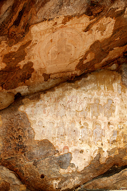 Ridi Vihara cave paintings