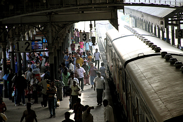 Colombo train station